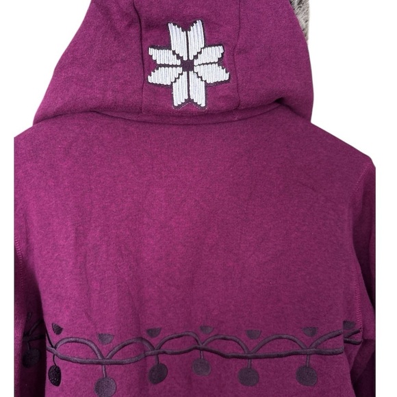 Frozen the Broadway Musical Hoodie with Faux Fur Trim, Size Large (Teen/Junior?) - Picture 6 of 11